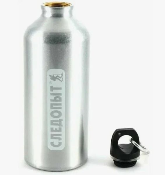 Бутылка питьевая алюм.с карабином 400мл Следопыт