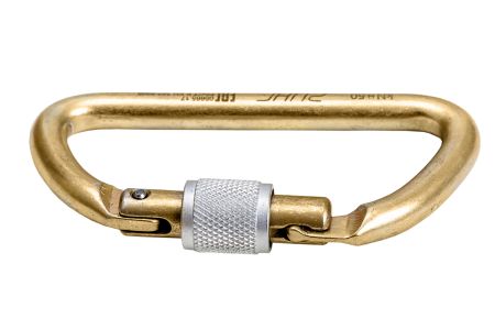  Карабин Ринг сталь трапеция (keylock) 5000 в Новороссийске  