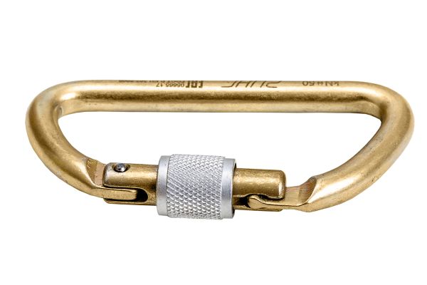  Карабин Ринг сталь трапеция (keylock) 5000 в Новороссийске  