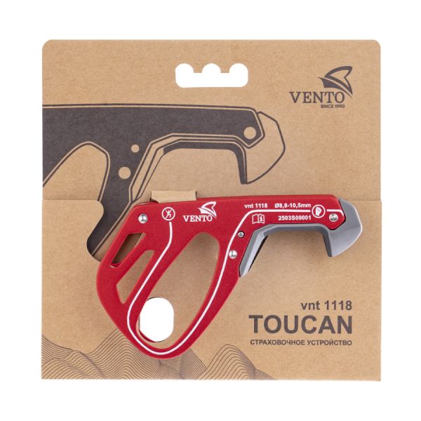  Страховочное устройство Венто "Toucan" красный в Новороссийске  