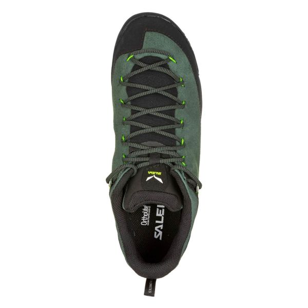 Купить ботинки salewa ms wildfire leather raw green/black в Новороссийске
