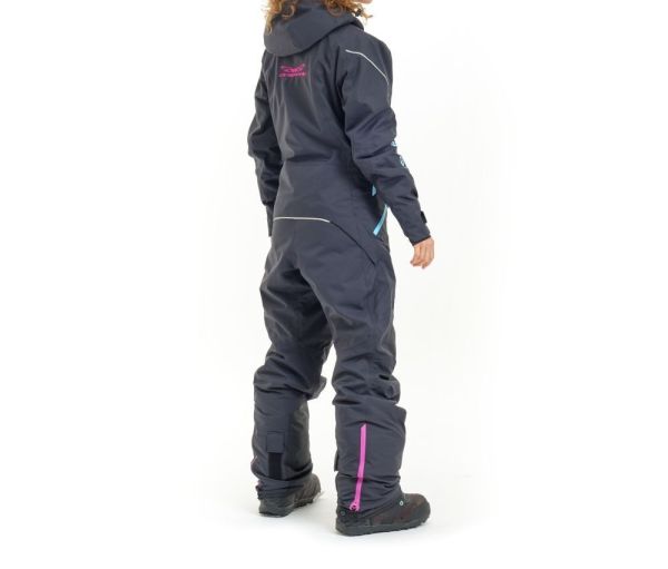 Комбинезон сноубордический Dragonfly Premium Woman Black-Pink 2023 в Новороссийске