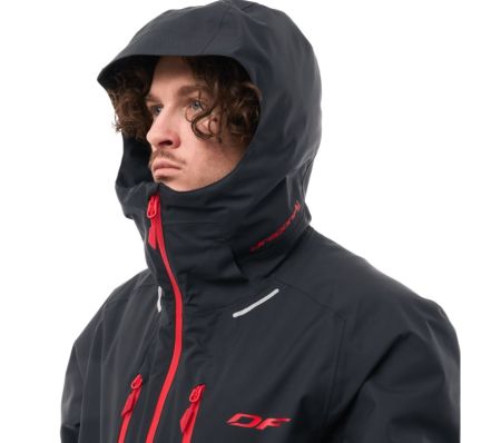 Куртка горнолыжная Dragonfly утепленная Gravity Man Black-Red в Новороссийске