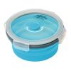 Контейнер Tramp складной с крышкой-защелкой 800мл.TRC-087аквамарин