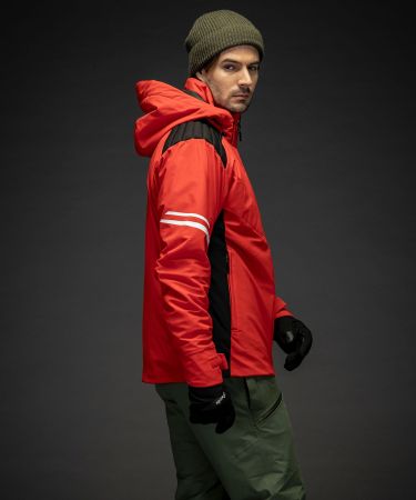 Куртка горнолыжная Phenix Traction с капюшоном RD в Новороссийске