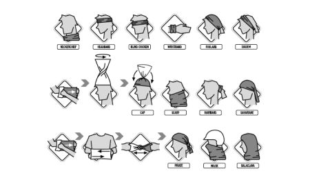 Бандана Buff Original Ativ Graphite