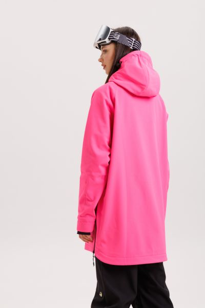 Анорак сноубордический MountainMan Barbie розовый неон в Новороссийске