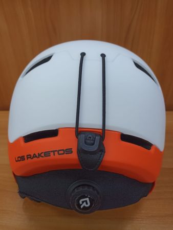 Шлем Los Raketos Flood White-Orange