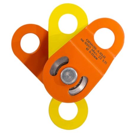  Блок-ролик Орион-Альп двойной сталь с подшипником в Новороссийске  