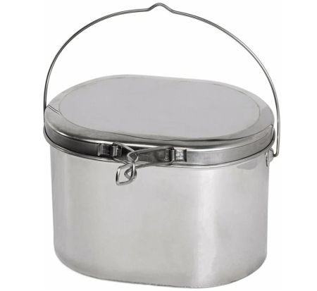 Котел Роза Ветров 1,3л.низкий нерж.крышка с ручками