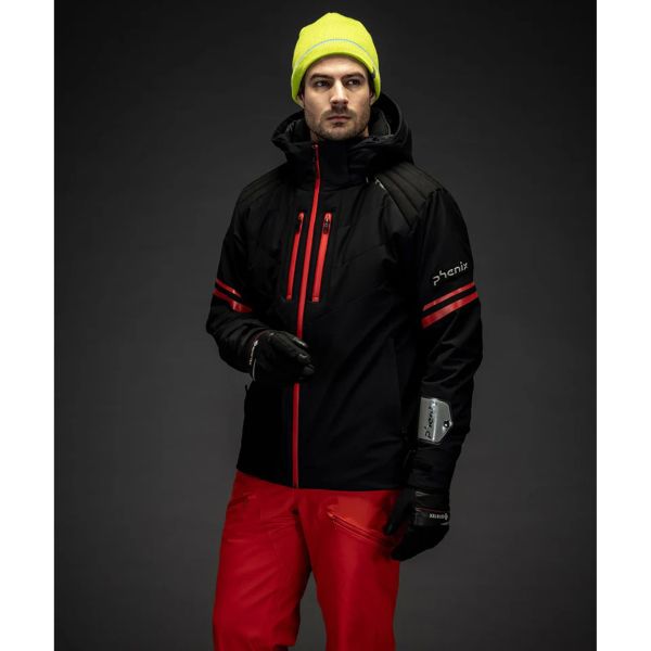 Куртка горнолыжная Phenix Traction с капюшоном BK в Новороссийске