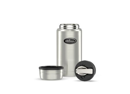 Термос Биосталь 0,75 л с ложкой для еды NTS-750