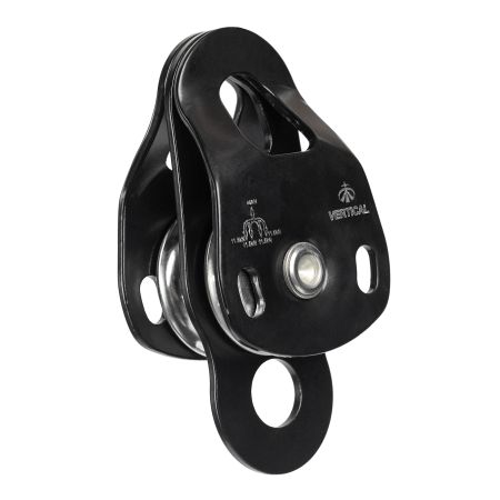  Блок-ролик Вертикаль двойной большой с подшипником в Новороссийске  