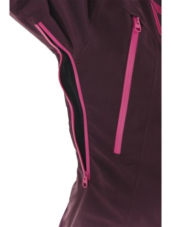 Комбинезон сноубордический Dragonfly Premium Woman Purple&Brown в Новороссийске