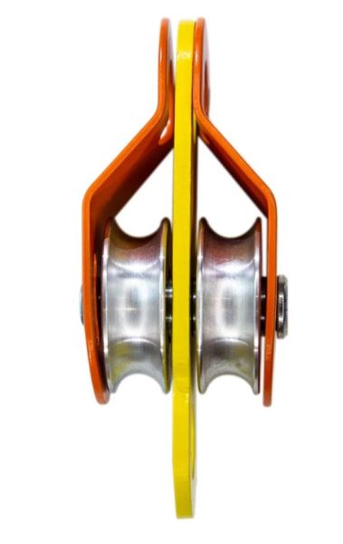  Блок-ролик Орион-Альп двойной сталь с подшипником в Новороссийске  