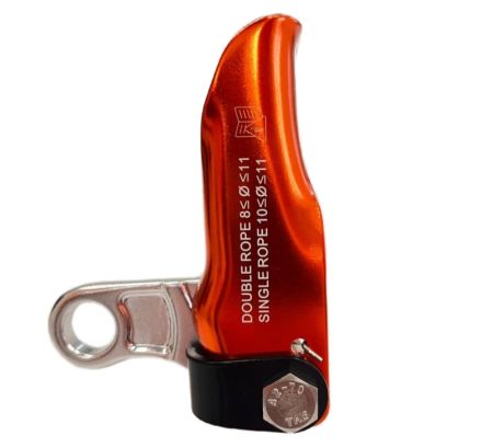  Зажим Вертикаль для двойной веревки оранжевый в Новороссийске  