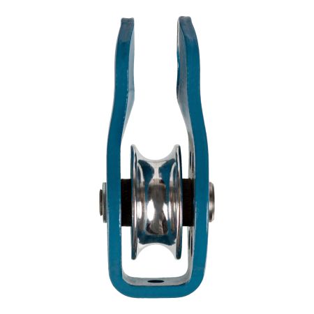  Блок-ролик алюминиевый с фиксированными щечками Ice Rock в Новороссийске  