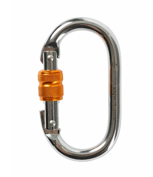  Карабин Вертикаль овал сталь ver 0259 в Новороссийске  